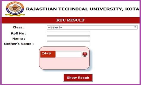 rtu 5th sem result 2023|RTU 5th Sem Result 2023 (घोषित) Download B.Tech Results.